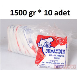 Günaydın Tuz 1500 g 10 Paket