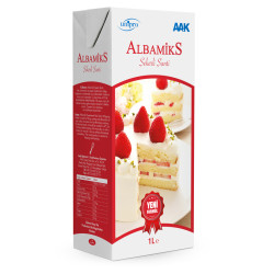 Albamiks Şekerli Sıvı Şanti 1 lt 12