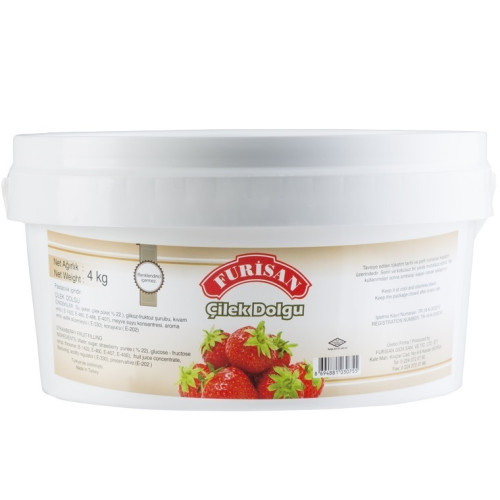 Furisan Parçacıklı Dolgu Çilek %22 4 kg