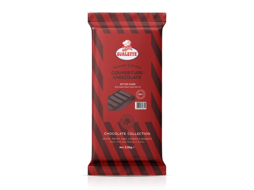 Ovalette %65 Kuvertur Bitter 2,5 kg