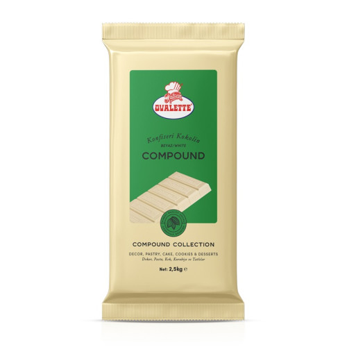Ovalette Extra Konfiseri Beyaz 2,5 kg