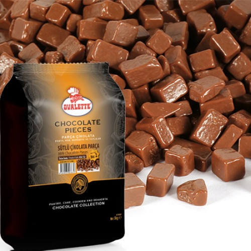 Ovalette Parça Çikolata Sütlü 5 kg No:2