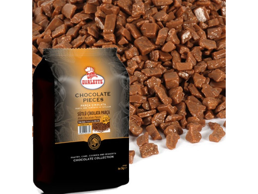 Ovalette Parça Çikolata Sütlü 5 kg No:0,5
