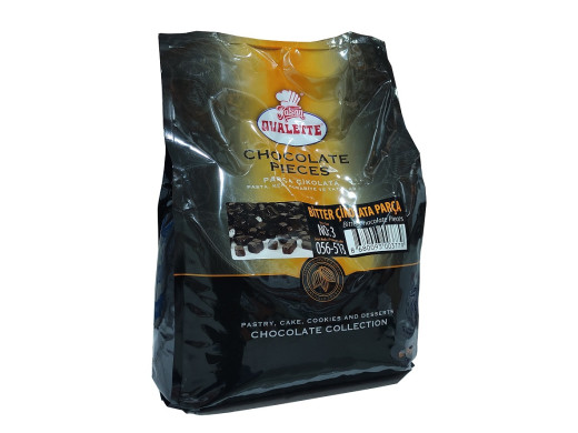 Ovalette Parça Çikolata Bitter 5 kg No:3