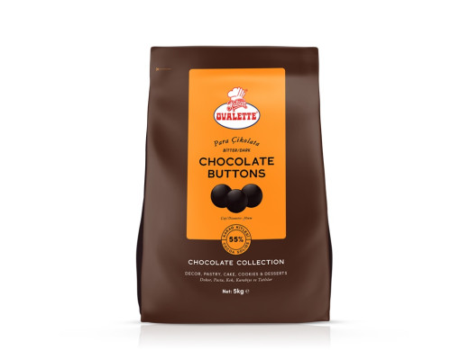 Ovalette Para Pul Bitter Çikolata 5 kg