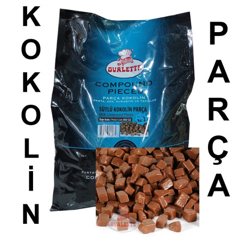 Ovalette Kokolin Parça Sütlü 5 kg No:2