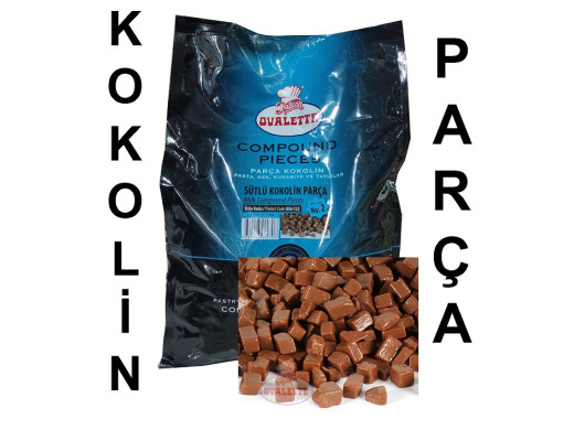 Ovalette Kokolin Parça Sütlü 5 kg No:2