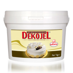 Dekojel Soğuk Jöle Vanilya Aromalı Beyaz 7 kg Dekojel Soğuk Jöle Vanilya Aromalı Beyaz 7 kg