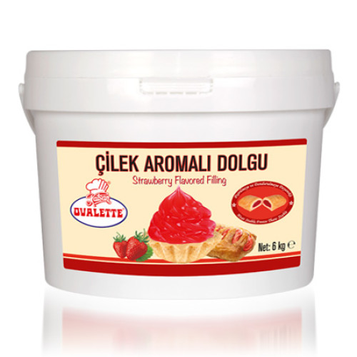 Ovalette Aromalı Dolgu Çilek 6 kg