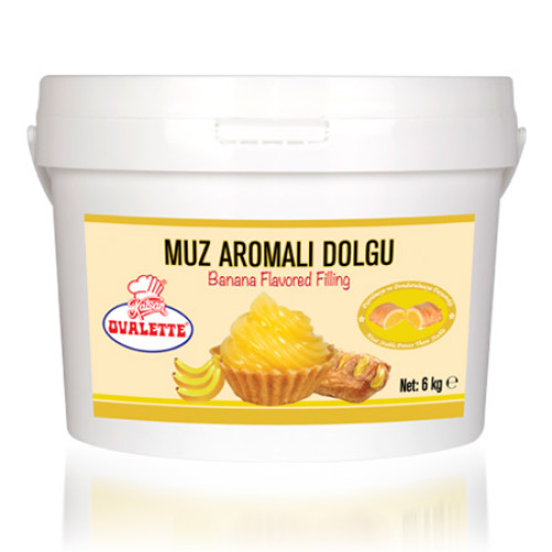 Ovalette Aromalı Dolgu Muz 6 kg