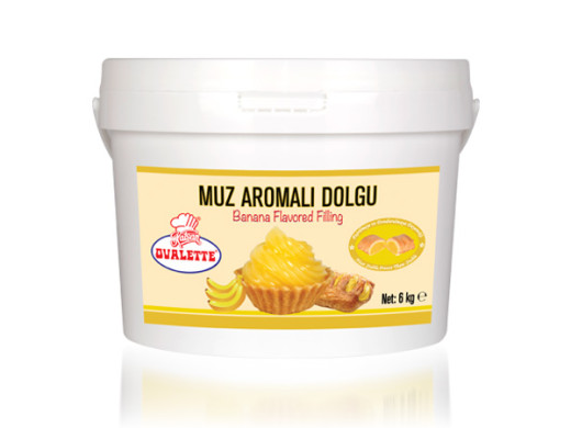 Ovalette Aromalı Dolgu Muz 6 kg