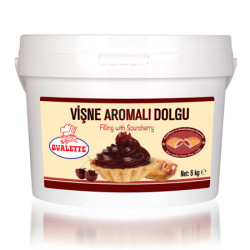 Ovalette Aromalı Dolgu Vişne 6 kg Ovalette Aromalı Dolgu Vişne 6 kg