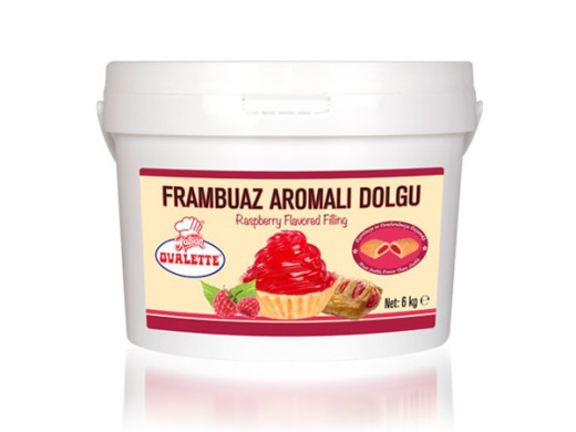 Ovalette Aromalı Dolgu Frambuaz 6 kg