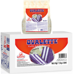 Ovalette Mor Kadife Kek Toz Karışımı 3 kg