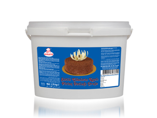 Ovalette Pirinç Patlağı Sütlü 1,75 kg