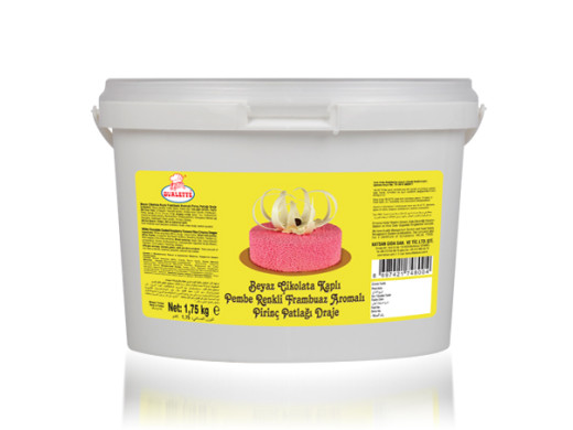Ovalette Pirinç Patlağı Frambuaz 1,75 kg
