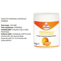 Ovalette Past. Karışımı Portakallı 1000 g
