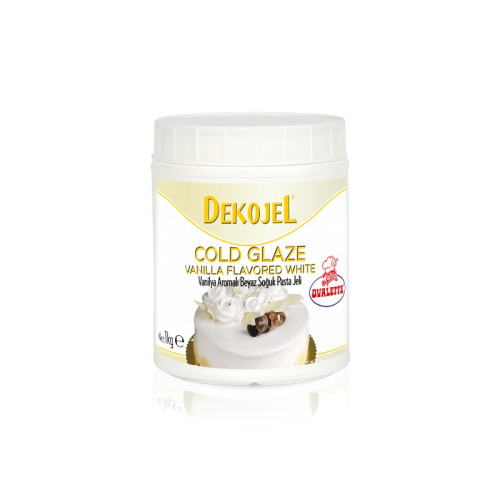 Ovalette Vanilya Arm. Beyaz Soğuk Pasta Jeli 1 kg