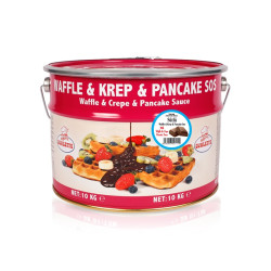 Ovalette Waffle&Krep Sos Sütlü 10 kg