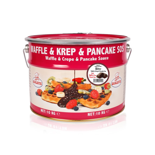 Ovalette Waffle&Krep Sos Bitter 10 kg