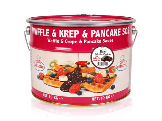 Ovalette Waffle&Krep Sos Bitter 10 kg