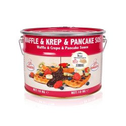 Ovalette Waffle&Krep Sos Fildişi 10 kg