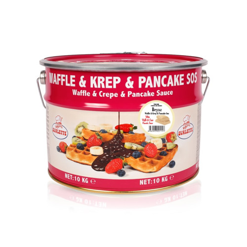 Ovalette Waffle&Krep Sos Fildişi 10 kg