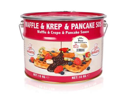 Ovalette Waffle&Krep Sos Fildişi 10 kg