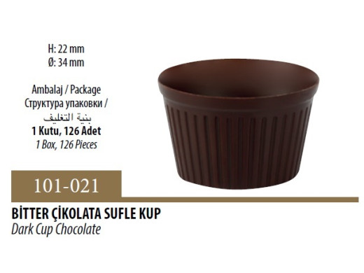 Schöne Sch.Bitter Çklt. Sufle Kup 126 Adet