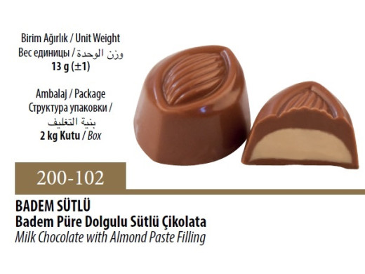 Schöne Sch.Badem Sütlü 2 kg