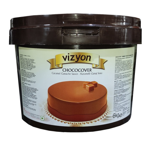 Vizyon Chococover Ganaj Sos Karamel 6 kg