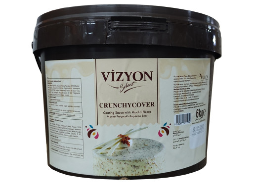 VİZYON CRUNCHYCOVER MOCHA PARÇACIKLI KAP. [ 6 KG ]