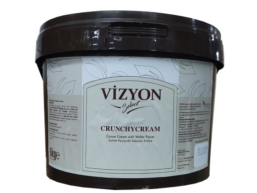 VİZYON CRUNCHYCREAM GOFRET PARÇACIKLI KRM [ 6 KG ]