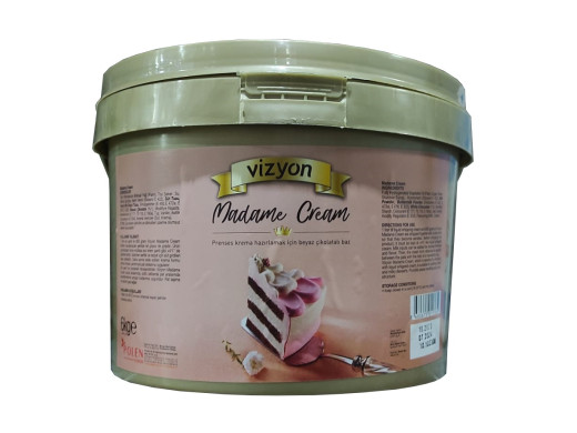 Vizyon Madame Cream Prenses Krema Bazı 6 kg