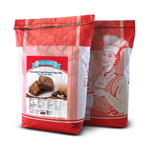 Vizyon Kek Miksi Browni Çikolatalı 10 kg