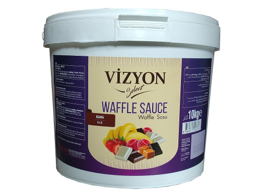 Vizyon Select Waffle Sos Sütlü 10 kg