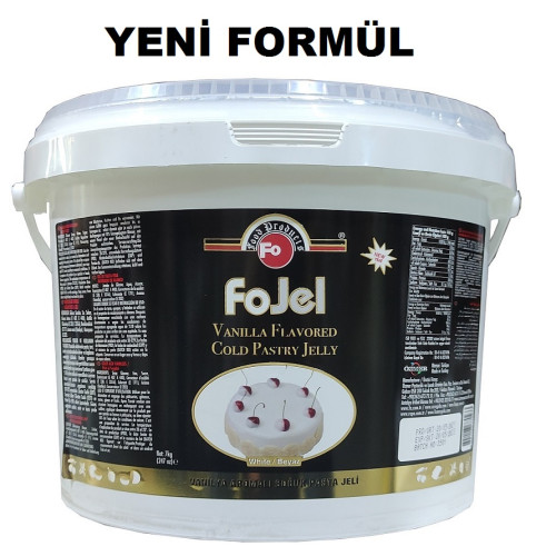 Fo Soğuk Jöle Vanilya Aromalı Yeni 7 kg