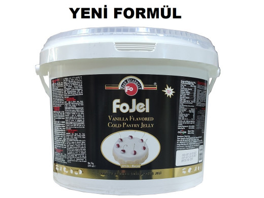 Fo Soğuk Jöle Vanilya Aromalı Yeni 7 kg