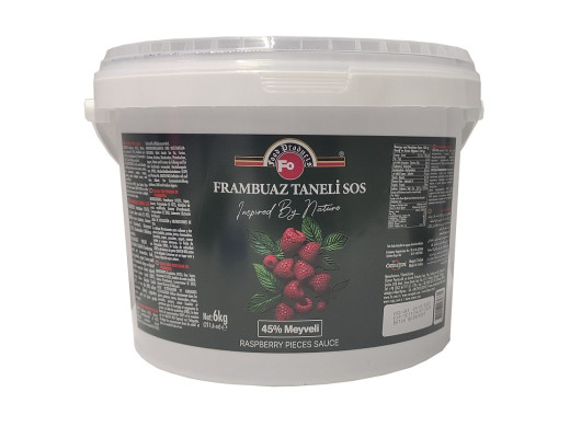 Fo Frambuaz Taneli Sos %45 Meyveli 6 kg