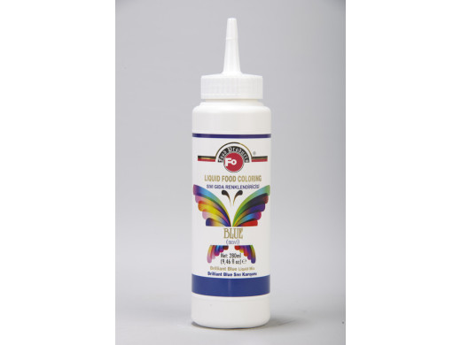 Fo Sıvı Gıda Boyası Mavi 280 ml