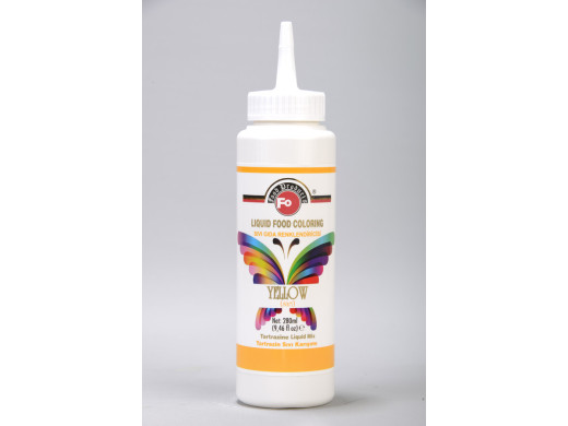 Fo Sıvı Gıda Boyası Sarı 280 ml