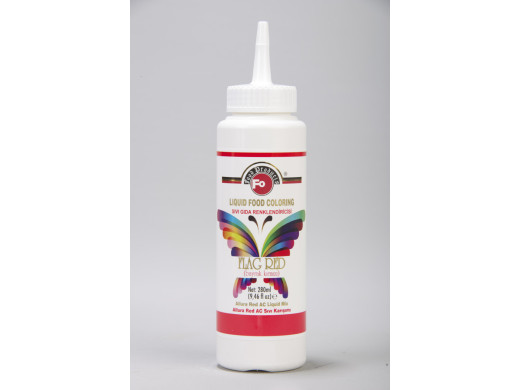 Fo Sıvı Gıda Boyası Kırmızı 280 ml