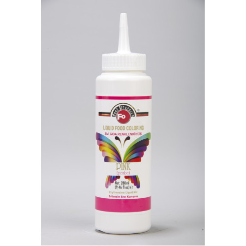 Fo Sıvı Gıda Boyası Pembe 280 ml