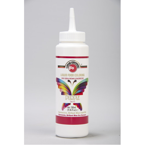 Fo Sıvı Gıda Boyası Mor 280 ml