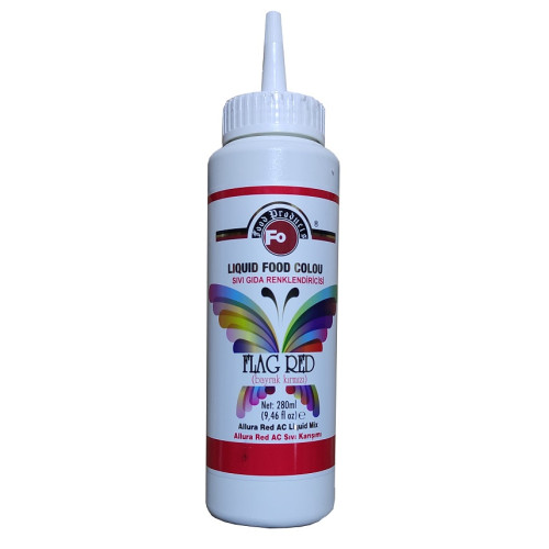 Fo Sıvı Gıda Boyası Bayrak Kırmızı 280 ml