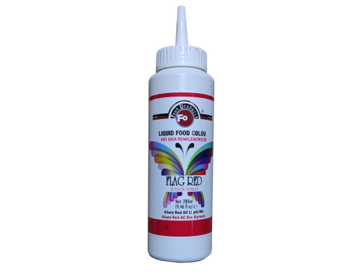 Fo Sıvı Gıda Boyası Bayrak Kırmızı 280 ml