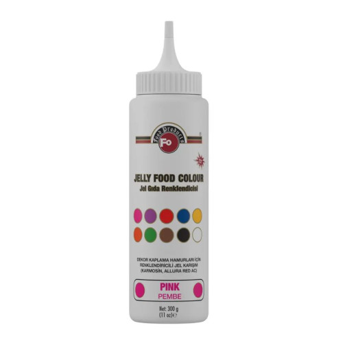 Fo Gıda Boyası Jel Pembe 300 g