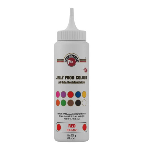 Fo Gıda Boyası Jel Kırmızı 300 g