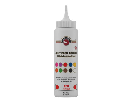 Fo Gıda Boyası Jel Kırmızı 300 g