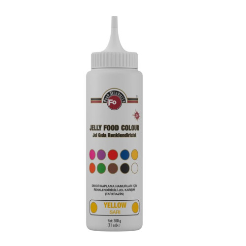 Fo Gıda Boyası Jel Sarı 300 g